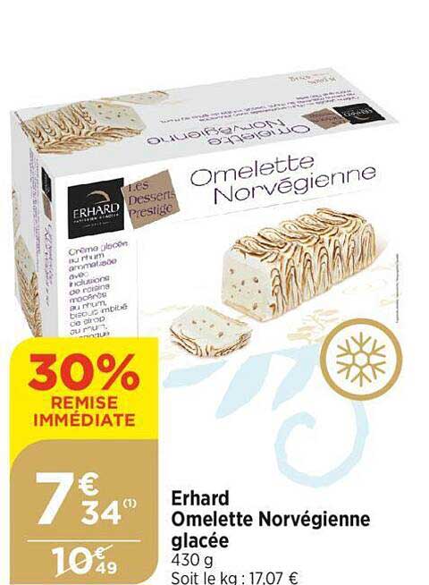 erhard omelette norvégienne glacée