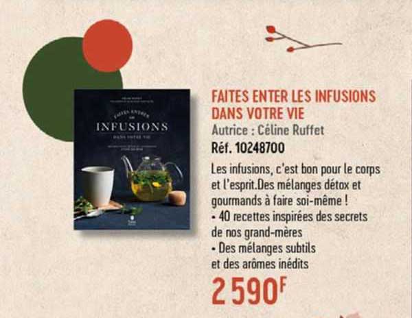 faites enter les infusions dans votre vie