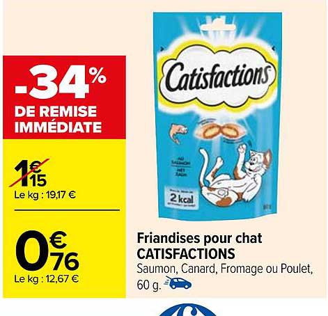 Friandises Pour Chat Catisfactions