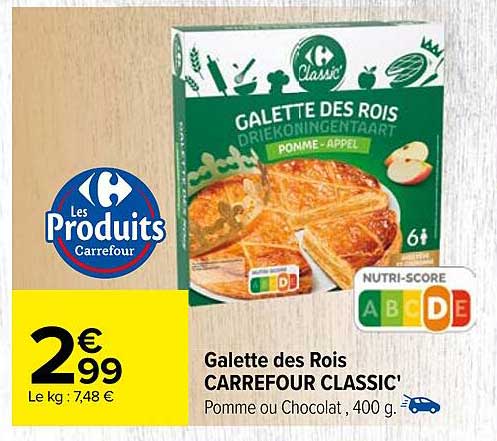 galette des rois carrefour classic'
