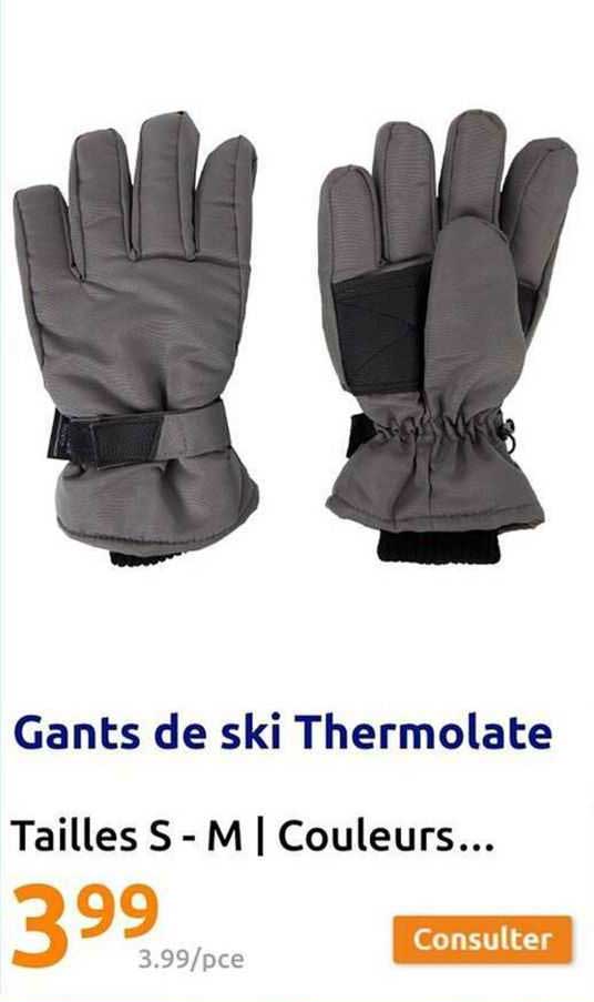 gants de ski thermolate
