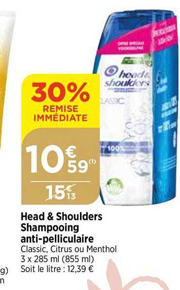 Head & Shoulders Shampooing Anti-pelliculaire