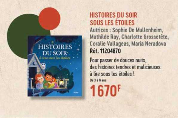 histoires du soir sous les étoiles