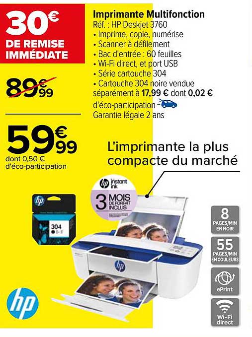 Imprimante Multifonction Hp