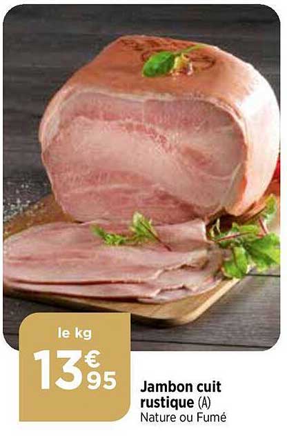 Jambon Cuit Rustique