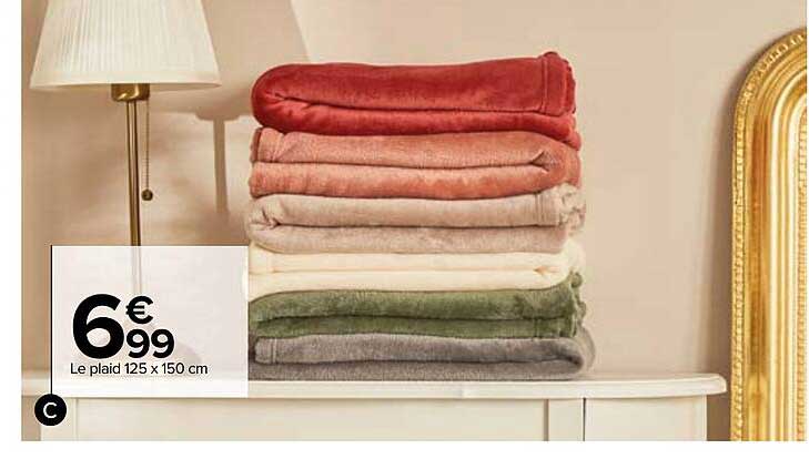 Le Plaid 125 X 150 Cm