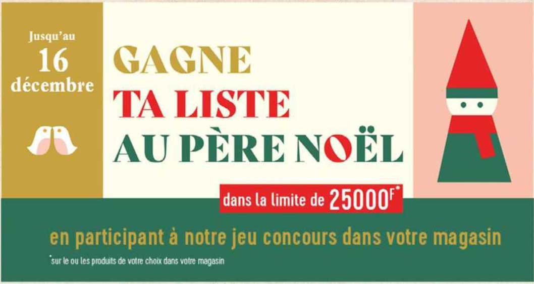 liste au père noël