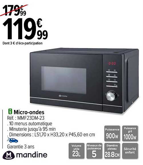 micro-ondes mandine