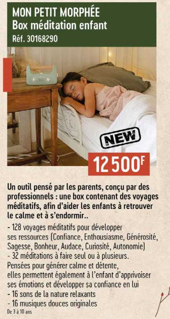 mon petit morphée box méditation enfant