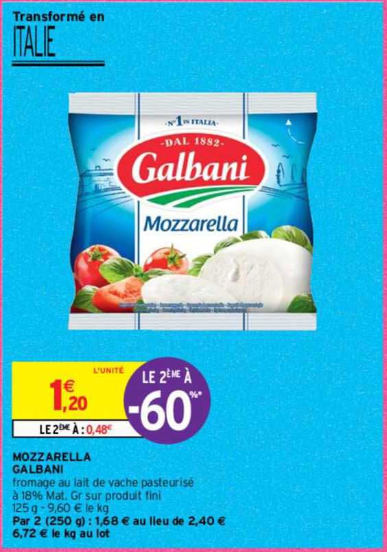 Mozzarella Galbani