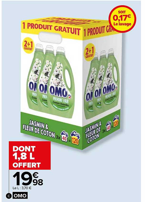 Omo Jasmin & Fleur De Coton