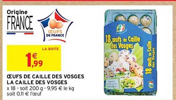 œufs de caille des vosges la caille des vosges