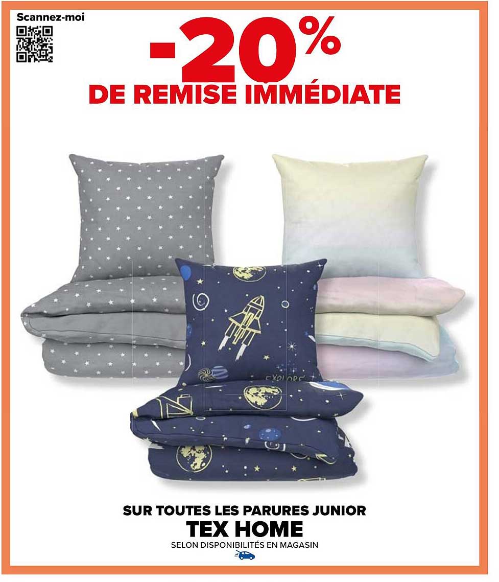 parures junior tex home