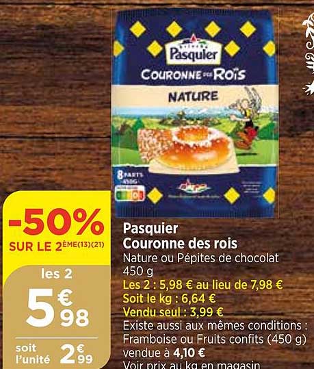 pasquier couronne des rois