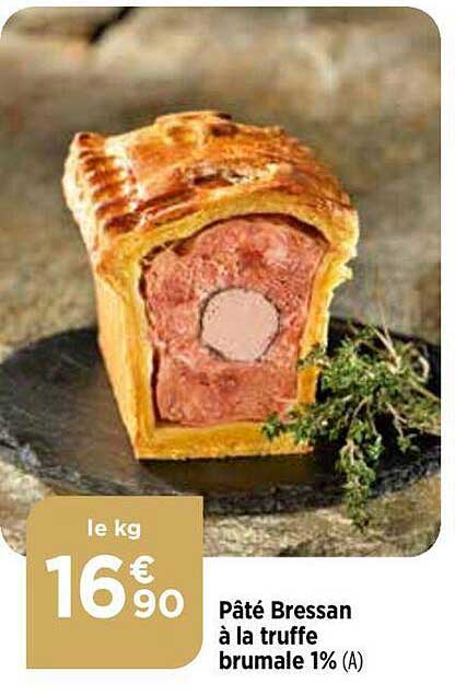 pâté bressan à la truffe brumale