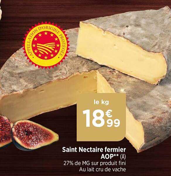 saint nectaire fermier aop