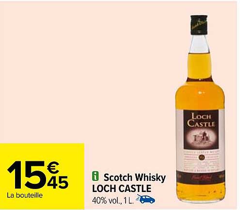 scotch whisky loch castle