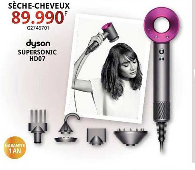 sèche-cheveux dyson supersonic hd07