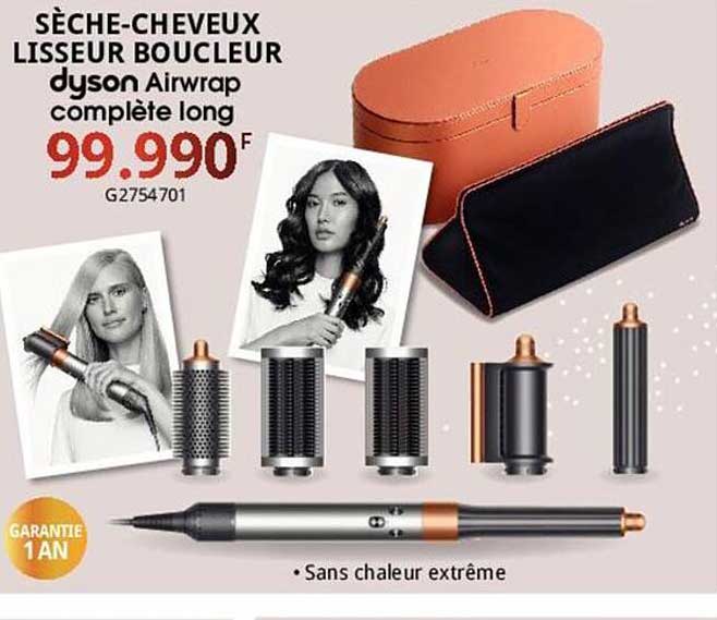sèche-cheveux lisseur boucleur dyson airwrap complète long