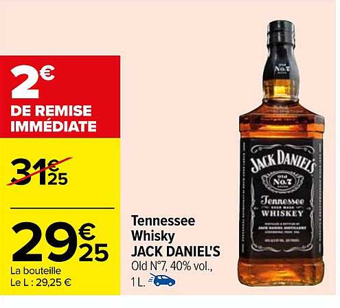 tennessee whisky jack daniel's