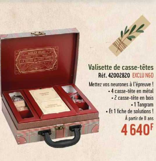 valisette de casse-têtes