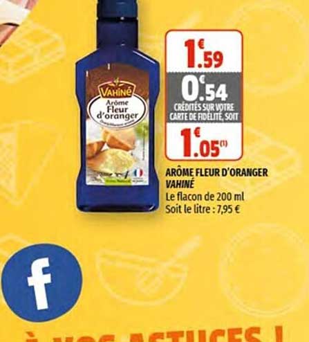 Arôme Fleur D'oranger Vahiné