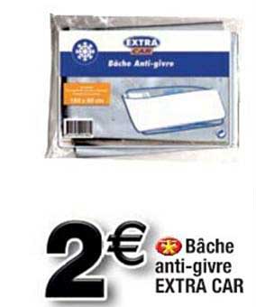 bâche anti-givre extra car