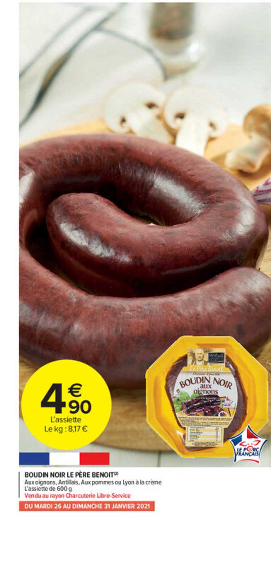 boudin noir le père benoit