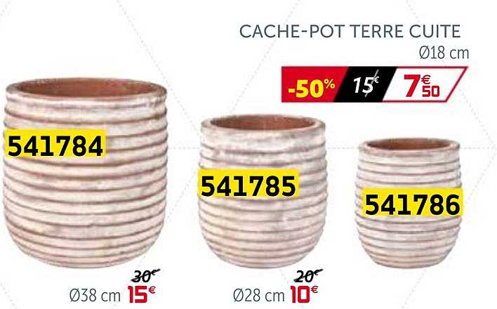 cache-pot terre cuite