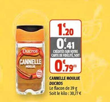 Canelle Moulue Ducros