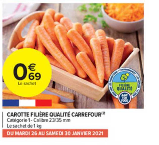 Carotte Filière Qualité Carrefour