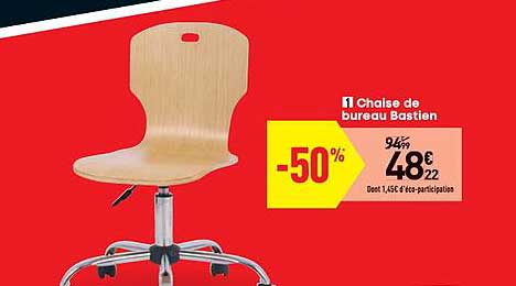 chaise de bureau bastien