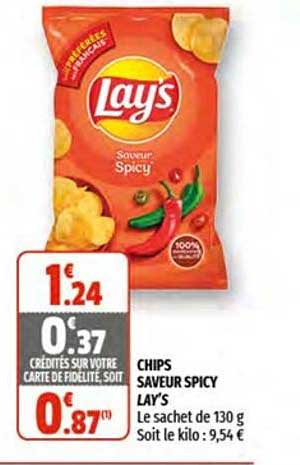 Chips Saveur Spicy Lay's