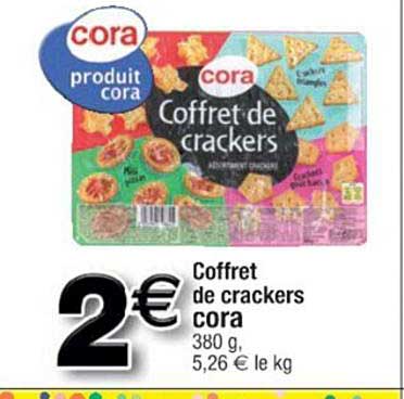 Coffret De Crackers Cora