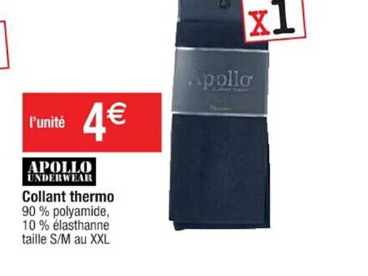 collant thermo apollo underwear