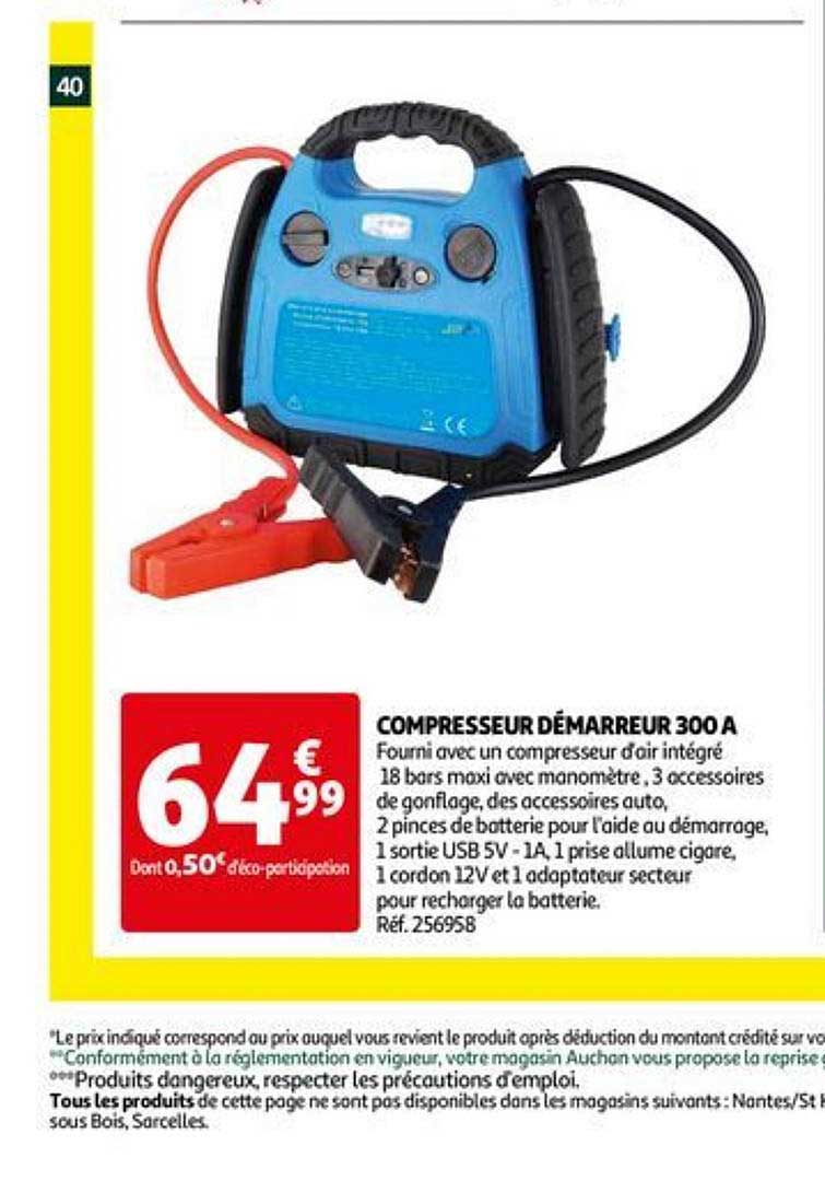 compresseur démarreur 300 a