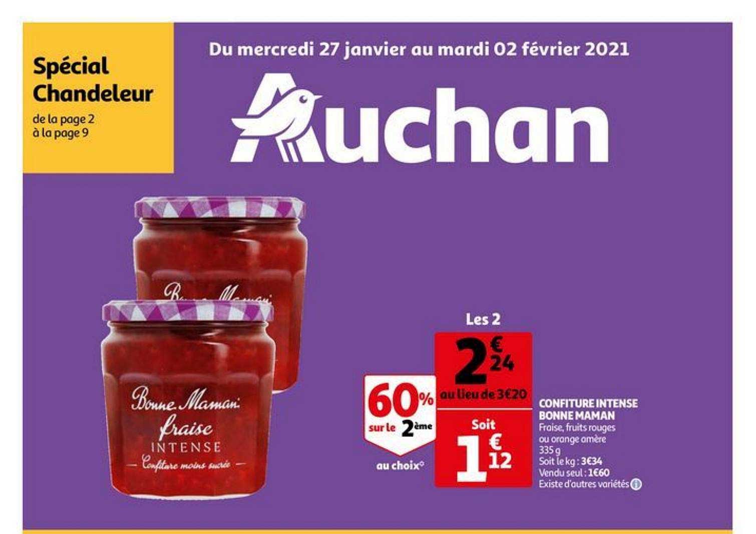 confiture intense bonne maman