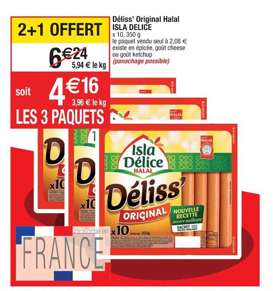 Déliss' Original Halal Isla Délice