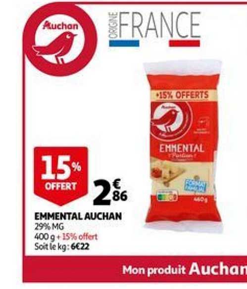 Emmental Auchan