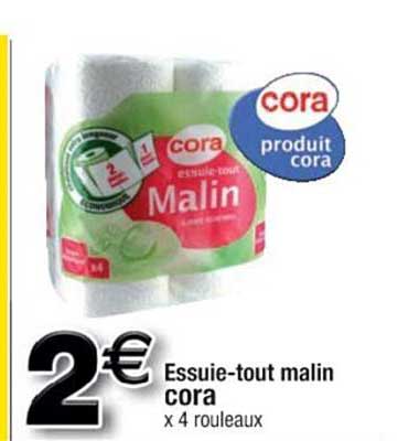 essuie-tout malin cora