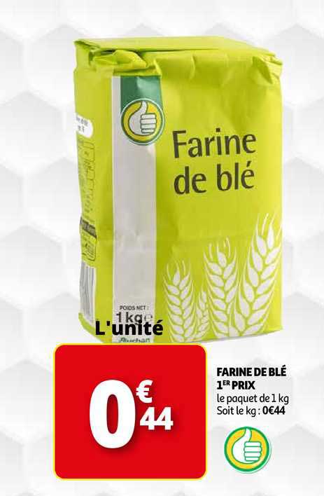 farine de blé 1er prix