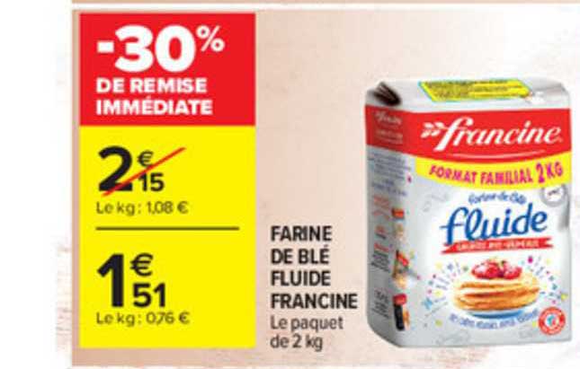 Farine De Blé Fluide Francine