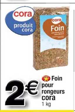foin pour rongeurs cora