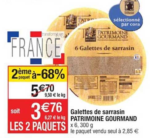 Galettes De Sarrasin Patrimoine Gourmand