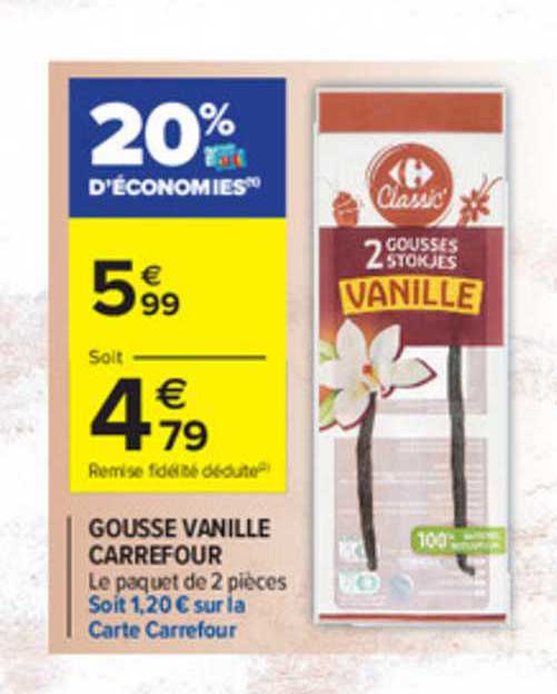 gousse vanille carrefour