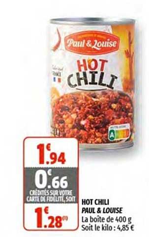 hot chili paul & louise