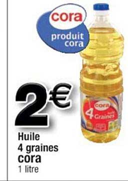 Huile 4 Graines Cora