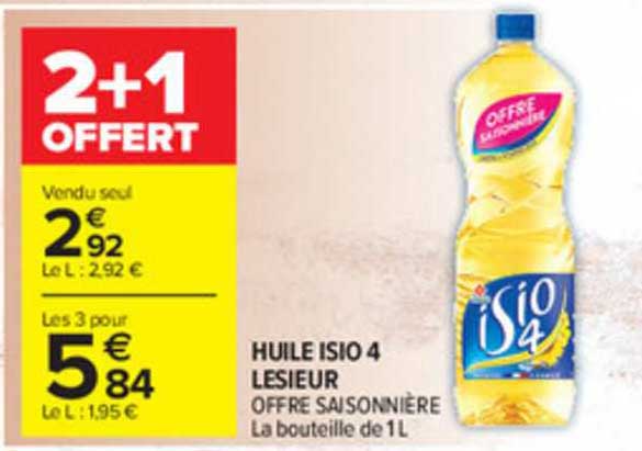 huile isio 4 lesieur