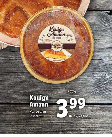 kouign amann saveurs de nos régions
