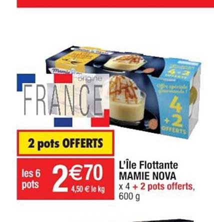 L'île Flottante Mamie Nova